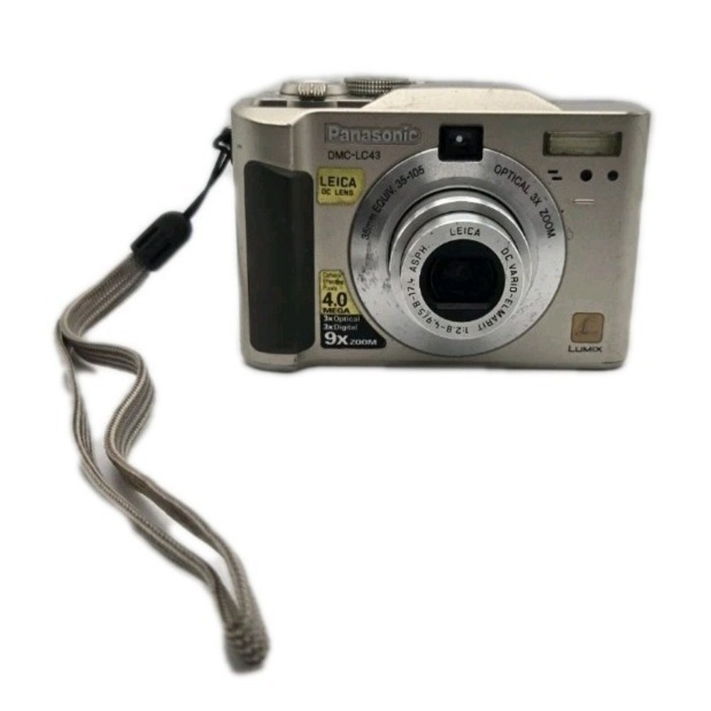 Panasonic Lumix DMC-LC43 4MP Digital Camera Leica Lens Tested LCD Wear